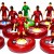 Subbuteo Andrew Table Soccer Portugal 2014 World Cup Team on WSB Professional bases